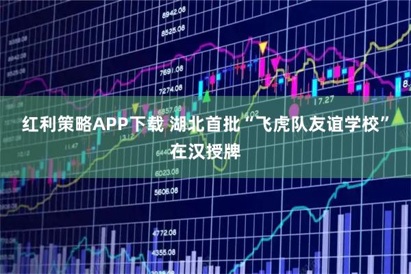 红利策略APP下载 湖北首批“飞虎队友谊学校”在汉授牌